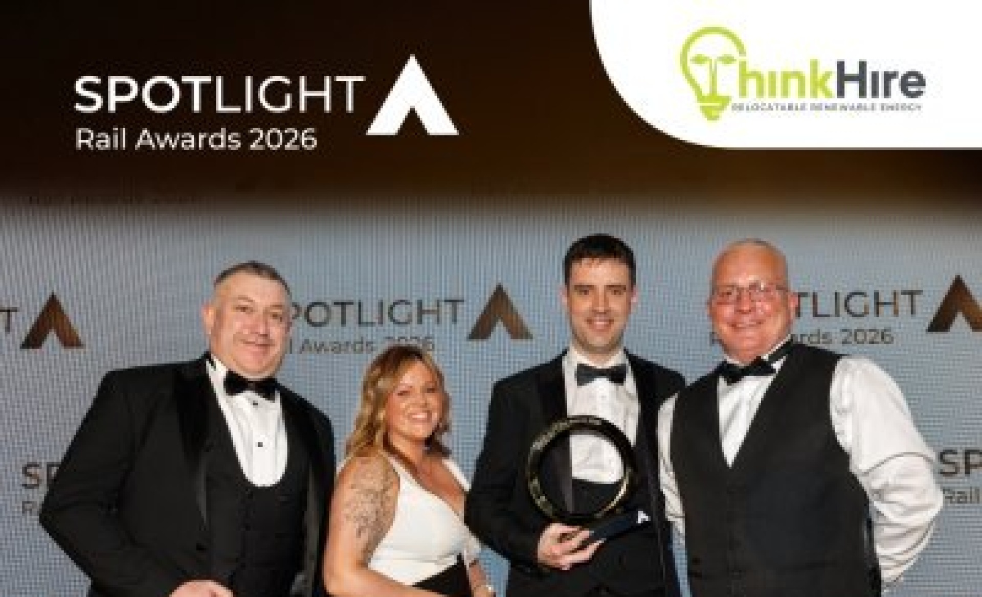 Think Hire Wins Service of the Year at the 2026 Spotlight Rail Awards