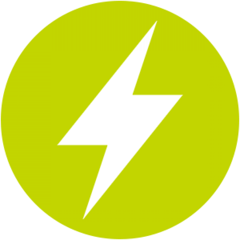 95% of energy supplied