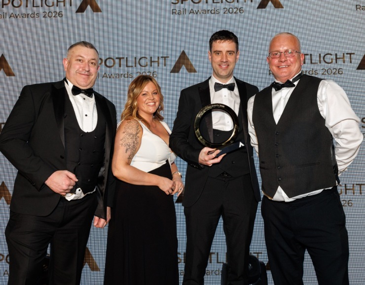 Think Hire Wins Service of the Year at the 2026 Spotlight Rail Awards