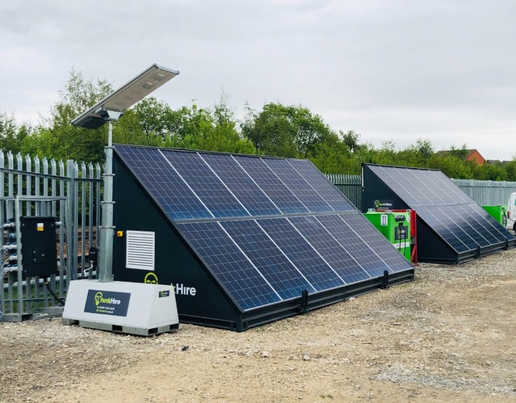 Latest solar hybrid generator launched on to rail project