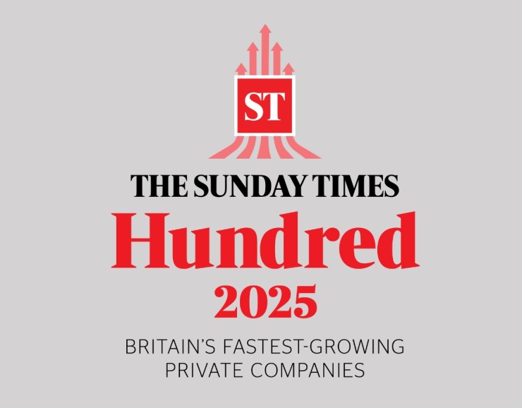 For the second year running, Think Hire has been named in The Sunday Times 100, celebrating Britain’s fastest-growing private companies.