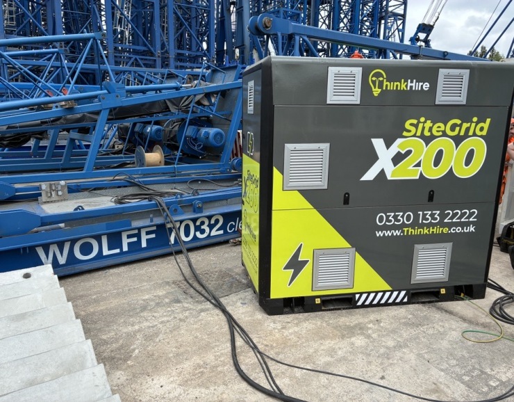 How Hybrid Generator Hire Cuts Costs and Emissions on Site