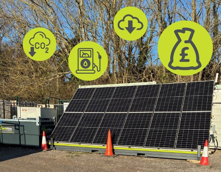 How Solar Powered Generators Protect Sites from Oil Price Rises