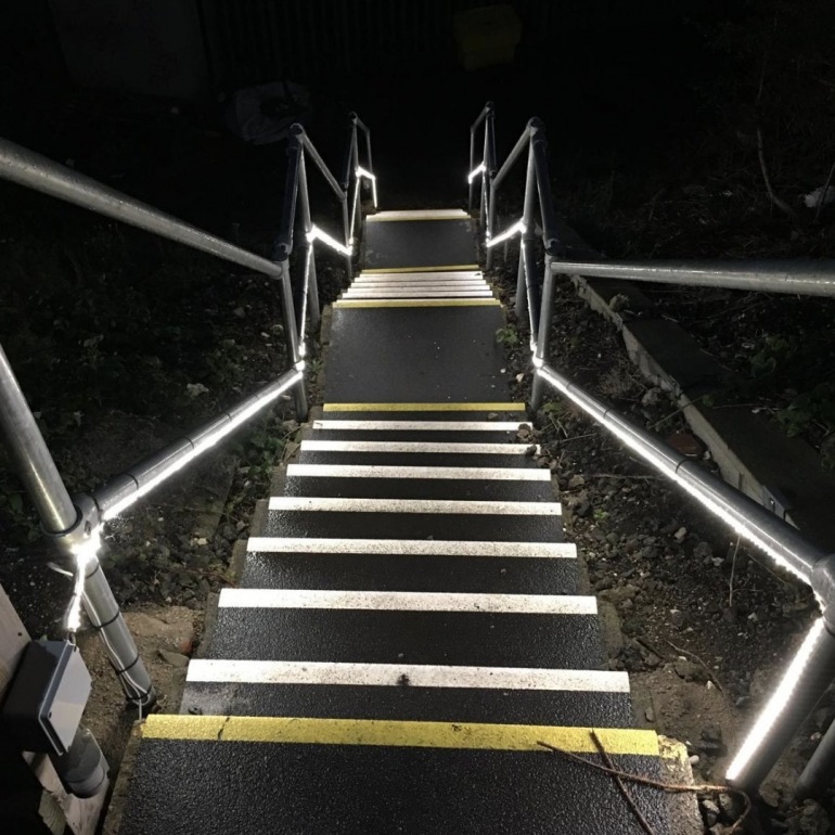 Solar LED Access point lighting