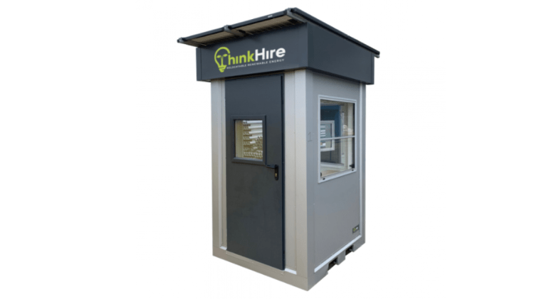 Solar Security Hut