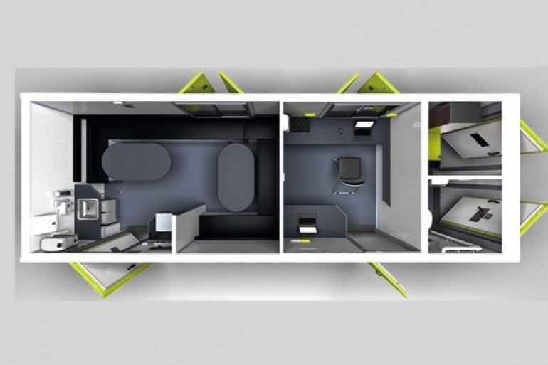 Eco Thirteen Person Canteen and Office