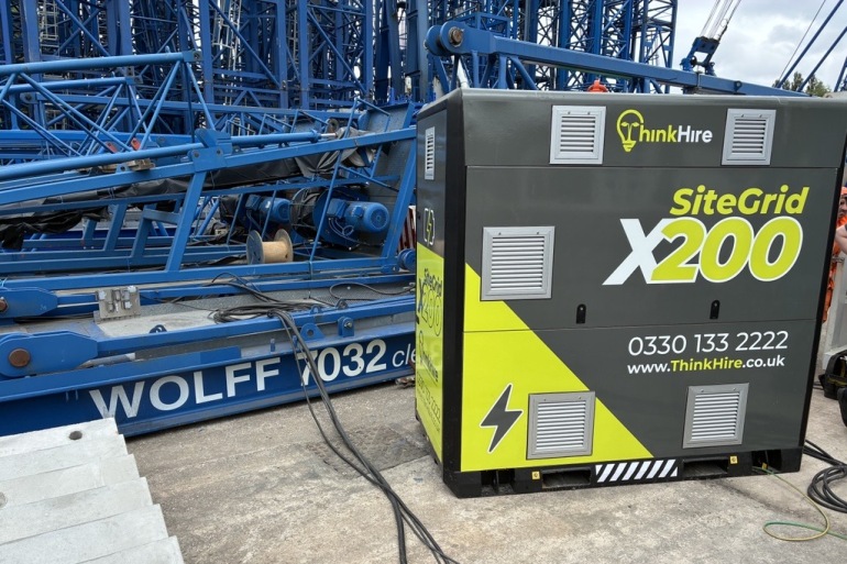 Battery Power Solutions for Tower Cranes