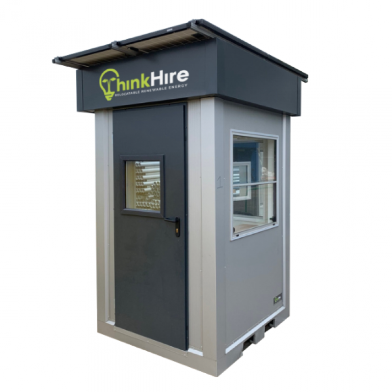 Solar Security Hut