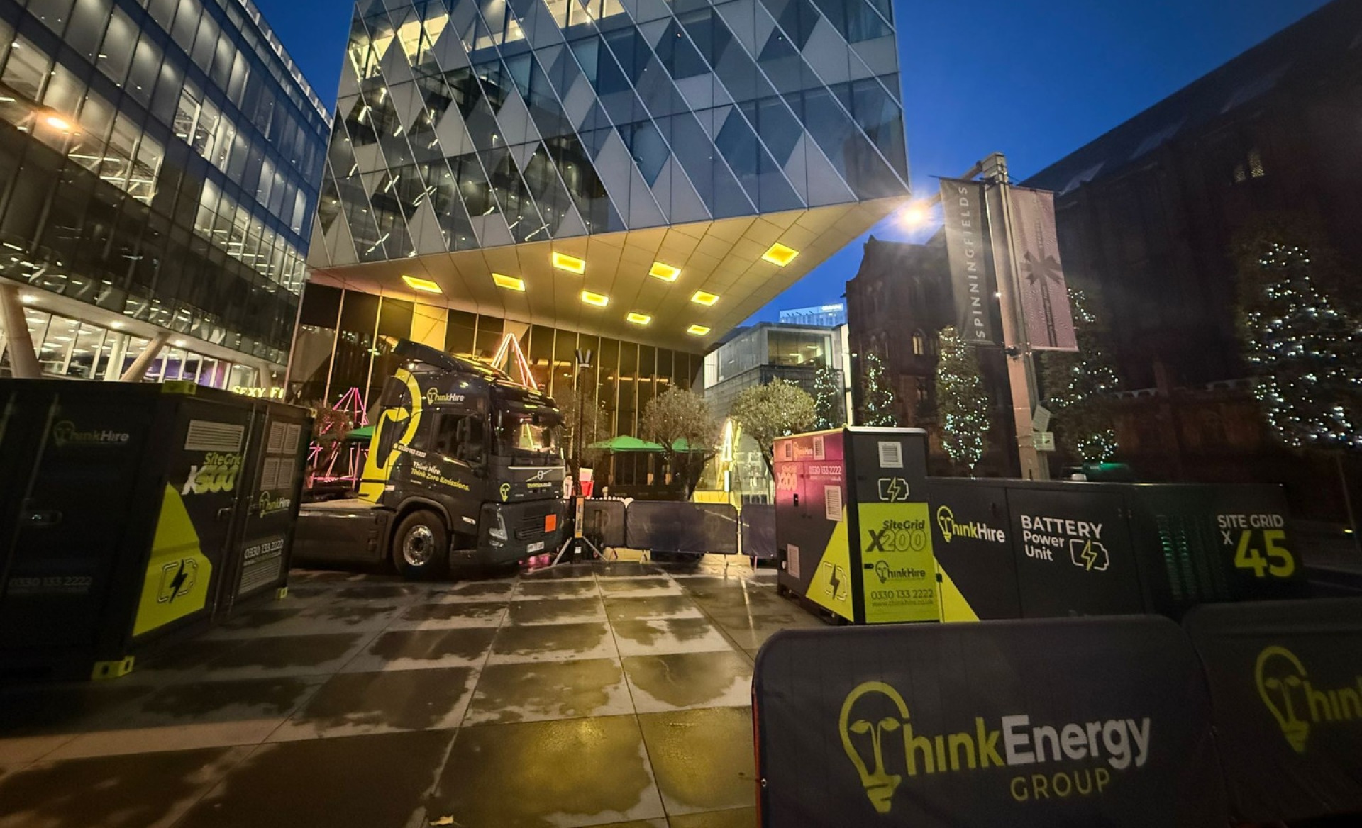 Sustainable energy takes over the heart of Manchester