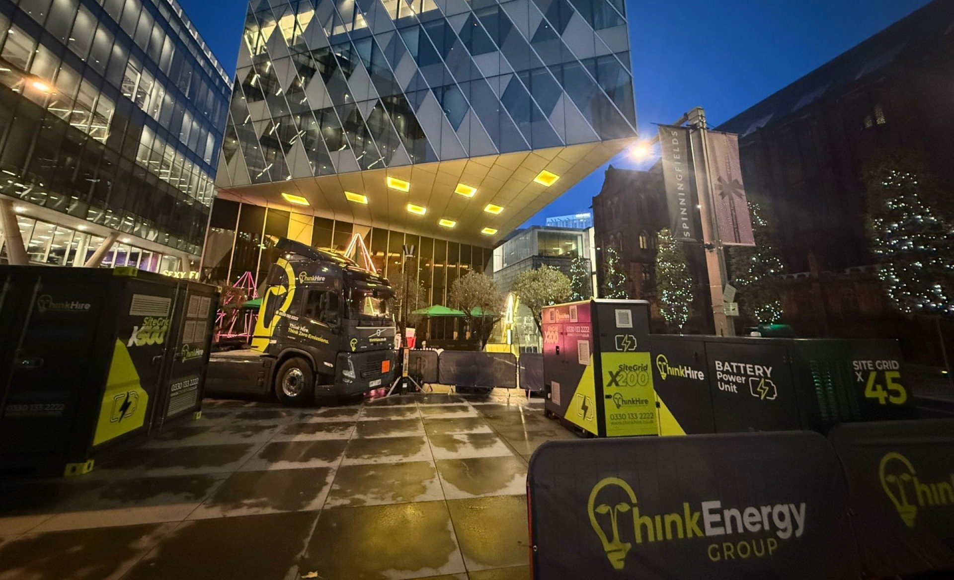 Sustainable energy takes over the heart of Manchester